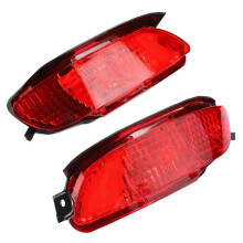 2Pcs Car Fog Lamp Rear Bumper Light Fog Lamp Parking Warning Light for RX330 RX350 RX400H 819200E010 819100E010