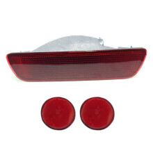 3Pcs Car Rear Bumper Light Fog Light Reflector Light for Qashqai 2008-2015