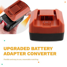 Upgraded Battery Adapter Converter for to 18V Cordless Tool, Power Tool Battery Converter Cordless Tool