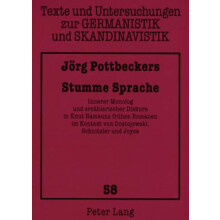 Stumme Sprache Innerer Monolog und erzaehlerischer Diskurs in Knut Ham
