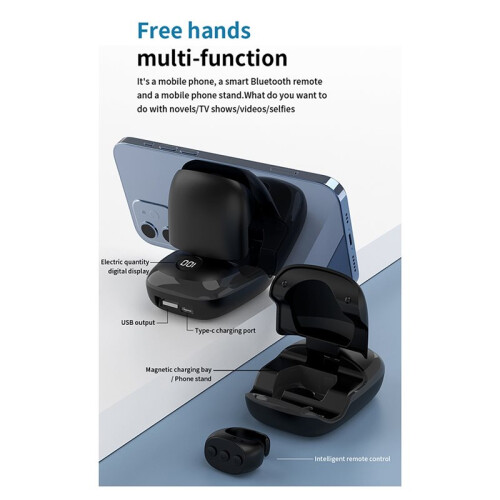 5.3 Ring Wireless Remote Control for Phone Videos Lazy Lying Down Control Page Flip Selfie Artifact 2