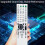 Replace RM-ADU003 Remote Control for  AV Remote Control Theater System DAV-DX155 DX255 DX315 DZ120 5