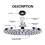 1Rain Shower Head ABS Douchekop Duurzaam Comfortabel 4