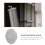 1Rain Shower Head ABS Douchekop Duurzaam Comfortabel 6