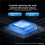NVMe/ SSD Enclosure Support Visual LCD Fingerprint Encryption USB3.2 for Efficient Data Transfer 1