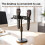 Multi Microphone Holder  to 4 Mics Portable Microphone Storage Stand Mic Stand Tray for Handheld Dynamic Wireless Mics 1