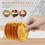1Set Functionele Gouden Snack Tray Met Ijzeren Opbergrek Voor Thuis 3