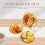 1Set Functionele Gouden Snack Tray Met Ijzeren Opbergrek Voor Thuis 9