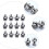 50Sets Bevestigingsschroeven Voor Serverrack Industrieel 4