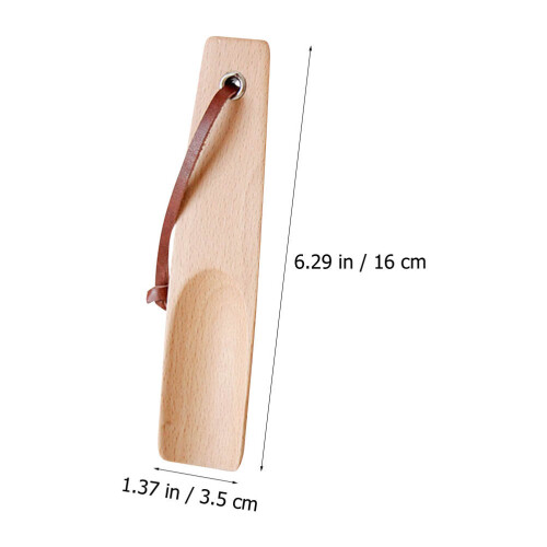 Comfortabele Schoenlepel Thuisgebruik, Khaki 1