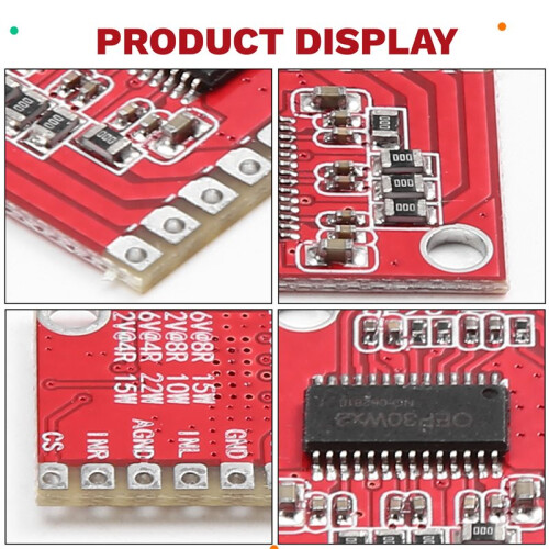 OEP30Wx2 Audio Module Class D Digital Power Amplifier Board Replace TDA8932 2