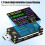 USB Multimeter USB C Power Mester Tester USB-C Testers  4-25V 6.5A 1.77-Inch Multi-Function Voltage and Current Meter 8