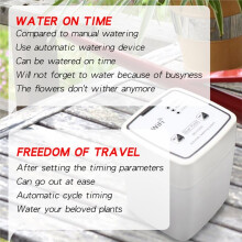 WIFI Intelligent Watering Device Double Pump Timed Automatic Drip Irrigation System APP Controller for Garden Flower