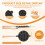 Walnut Cookie Mold Maker Safe Cake Nut Modes Solid Walnut Cookie Molds with Handle Versatile Metal Nut Cookies Maker 6