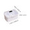 1Professionele Makeup Box Met Draagbaar Handvat Wit 2