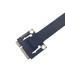 PCIe 3.0 1x to 16x Riser Card Adapter with Power Cable, Sound Card Card PCI-E X1 to PCI-E Extension Cable