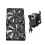 110V-220V Fan Cooling Controller Btc Machine Chassis Workstation Cabinet Radiator Server Fan for GPU VGA, EU Plug 2