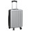 VidaXL vidaXL Suitcase Folding with Lock Silver 34 x 23 x 55.5 cm ABS Plastic 1
