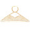 Elegant Rhinestones Body Chain Adjustable Mesh Design-Gold 1