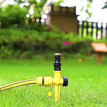 Växtträdgård Grönsakssprinklerserie Stiftsprinkler Justerbar Finfördelning Begravd Sprinkler Jordplugg Gul