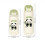 (350ml, green) Panda Thermos Cup Women's Straw Cute Double Drinking Cup Student High-value 2