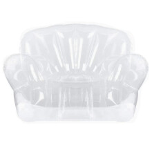 Thickened Outdoor Camping Inflatable Sofa Adult Lazy Inflatable Chair PVC Transparent Sofa Stool