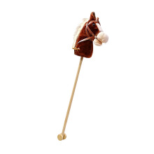 Lightweight Horse Head Riding Stick For Childrens Imagination-D