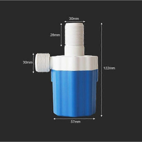 (1 inch, Inner upper) 1/2'' 3/4'' 1'' Practical Water Level Control Durable Replacement Full Automatic Float Valve Anti Corrosion Nylon ball balve