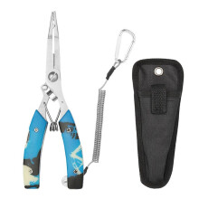 Fishing Pliers Fishing Gripper Remover Split Ring Pliers Stainless Steel Pliers Camouflage