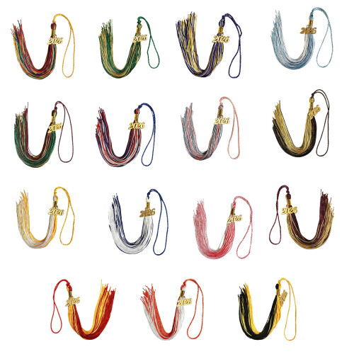 2026 Embroidered Tassels For Graduation Cap Polyester-27 1PCS 1