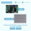 500W  6- 60V 20A Hall Motor Control Driver Board BLDC Three-Phase Brushless Motor Controller with Speed Controller 4