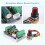 500W  6- 60V 20A Hall Motor Control Driver Board BLDC Three-Phase Brushless Motor Controller with Speed Controller 5