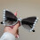Lunettes de soleil papillon à monture de perles élégantes avec-2 10