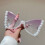 Lunettes de soleil papillon à monture de perles élégantes avec-2 11