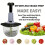 Multifunctional Manual Food Processor with Blade Guard Easy Clean Ergonomic Handle Ideal for Vegetables Garlic Meat 3