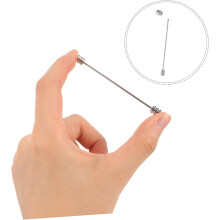 Slipsnål för herrar, krage med spiralskruv, hållbart spänne för säker slipsfäste, snygg accessoar för formellt vardagsbruk