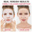 (4pcs) Collagen Mask Moisturizing Hydrating Light Lines Non-greasy Moisturizing Mask 4