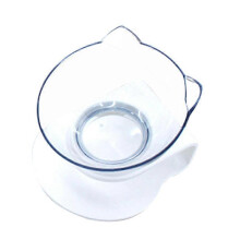 (single bowl) Cat Bowl Durable Double Bowls Pet Food Water Drinking Dish Feeder Protection Cervical Non-slip Cat Dog Feeder Pet Product