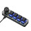 One-Handed Macro Mechanical Keyboard, 4 Keys Gaming Keyboard Fully Programmable for Knobs and Keys, RGB 2