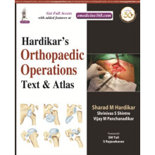Hardikars Orthopedic Operations Text Atlas by SM Hardikar Hardcover Bo