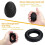 Adjustable Gripper Set Five-Finger Puller Wrist Trainer Fitness Five-Piece Set Black 5