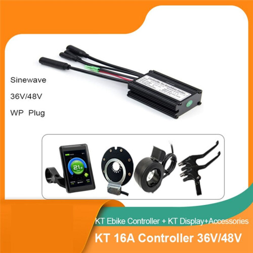 36V/48V 16A Electric Sine Wave Controller Set TF02S LCD Colorful Screen Instrument  Display Scooter Controller 2