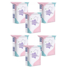 6X No‑Pump Vacuum Storage Bags -Press&Seal,Reusable Space Saving Compression Bag