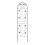 Trellis 200 cm set van 2 zwart 9
