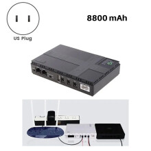 Uninterruptible Power Supply Charger 8800mAh for Optical Cats Monitors AC85-265V 5V/9V/12V US PLUG 8800 MAh