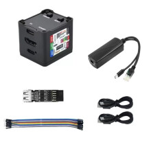 For Sipeed NanoKVM PiKVM Remote Control Operation and Maintenance Server PiKVM Remote Desktop Server UART Black