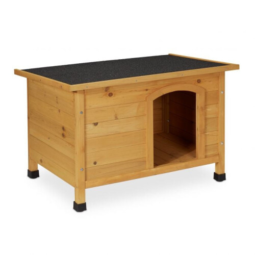 Houten hondenhok met scharnieren 1