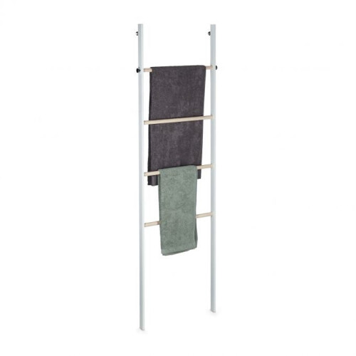 Handdoekladder hout & metaal 1