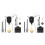 2X Modern Pendulum Clock Movement Set with Hands and Chime 1