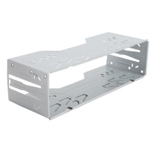 Stereo Radio Cage, Metal Car Stereo Radio Installation Cage High Stability Long Lifespan